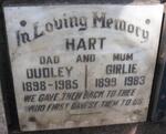 HART Dudley 1898-1985 & Girlie 1899-1983