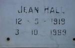 HALL Jean 1919-1989
