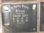 SCHOON Lilian Joan 1933-1995