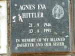 HITTLER Agnes Eva 1946-1991