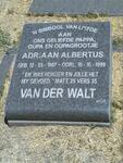 WALT Adriaan Albertus, van der 1907-1999 & Susarah Johanna 1907-1986