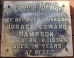 HAMPSON Horace Edward -1976