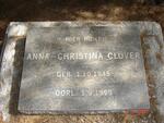 CLUVER Anna-Christina 1945-1999