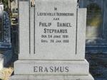ERASMUS Philip Daniel Stephanus 1881-1958