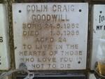 GOODWILL Colin Craig 1962-1986