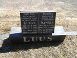 LUUS Lukas 1912-1992 & Sannie 1920-2009