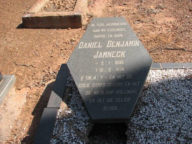 JAMNECK Daniël Benjamin 1896-1974
