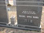 PREEZ Rachel Anna Maria, du 1936-1998