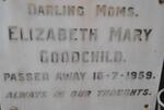 GOODCHILD Elizabeth Mary -1959