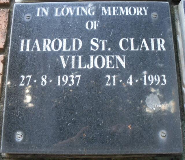 VILJOEN Harold St. Clair 1937-1993