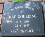 GOULDING May 1909-1997
