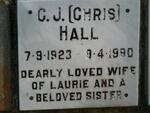 HALL C.J. 1923-1990