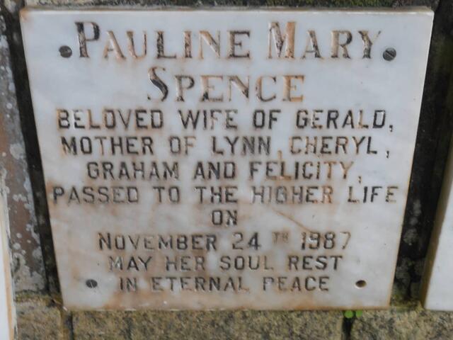 SPENCE Pauline Mary -1987