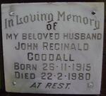 GOODALL John Reginald 1915-1980