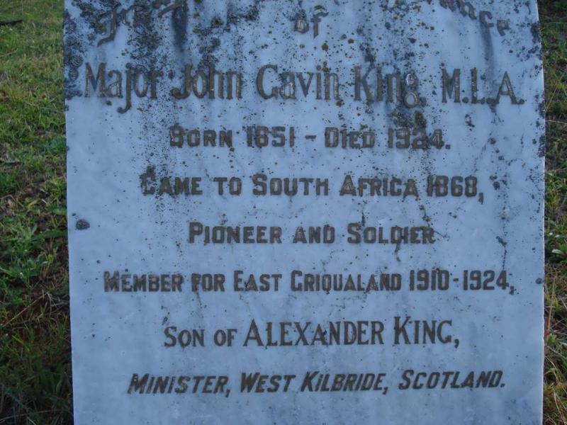 KING John Gavin 1851-1924