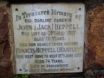 HEPPELL John -1957 & Francis Hartley -1960