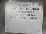 HIGHAM Kenneth -1965