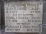 HERBERT Ellen H. 1878-1946 :: GILBEE Muriel H. 1902-1968 :: JONES Margaret E. 1927-1967