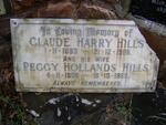 HILLS Claude Harry 1893-1968 & Peggy Hollands 1908-1969