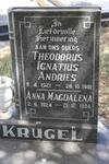 KRUGEL Theodorus Ignatius Andries 1921-1981 & Anna Magdalena 1924-1994