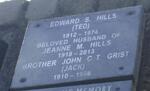 HILLS Edward S. 1912-1974 & Jeanne M. 1918-2013 :: GRIST John C.T. 1910-1986