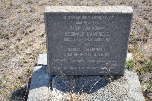 CAMPBELL Reginald -1943 & Isobel -1950