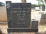 SCHALKWYK Johanna Levina, van nee KRIEG 1914-1974