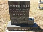 MATHOTO Martha 1931-2007