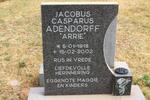 ADENDORFF Jacobus Casparus 1918-2002
