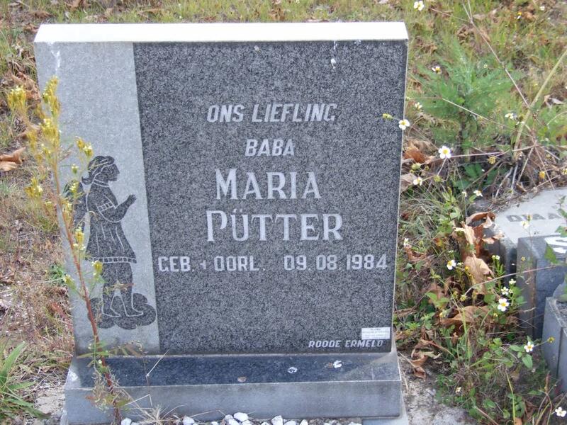 PUTTER Maria 1984-1984