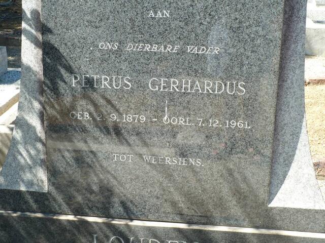 LOURENS Petrus Gerhardus 1879-1961