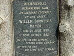 MEYER Willem Cornelus 1899-1952