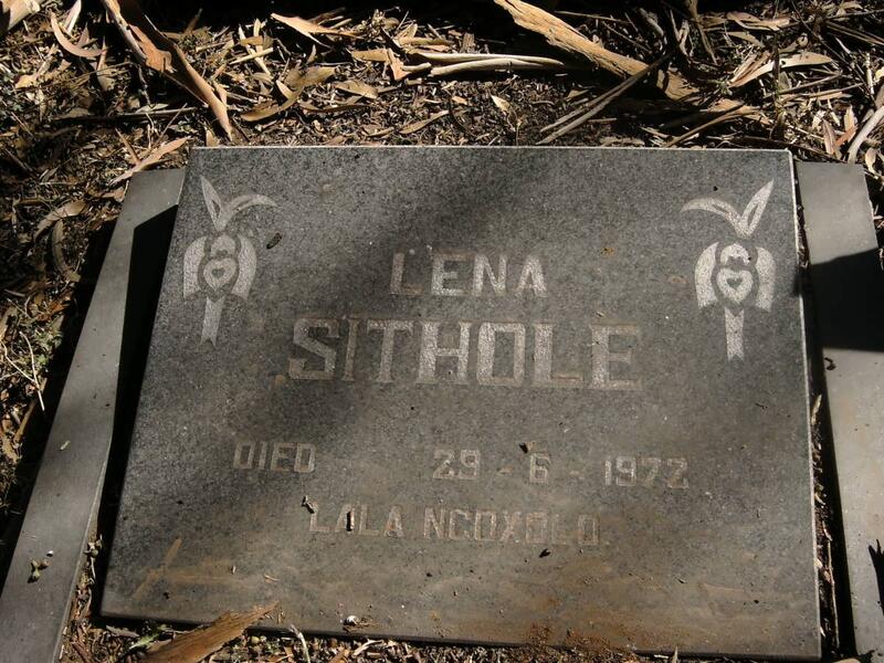 SITHOLE Lena -1972