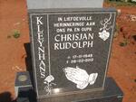 KLEYNHANS Chrisjan Rudolph 1948-2012