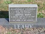 LEAHY Martha Maria 1907-1987