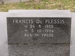 PLESSIS Francis, du 1925-1994