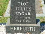 HERFURTH Olof Julius Edgar 1923-1981