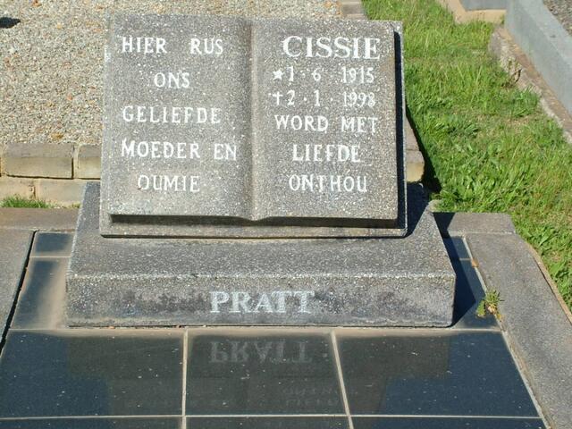 PRATT Cissie 1915-1998