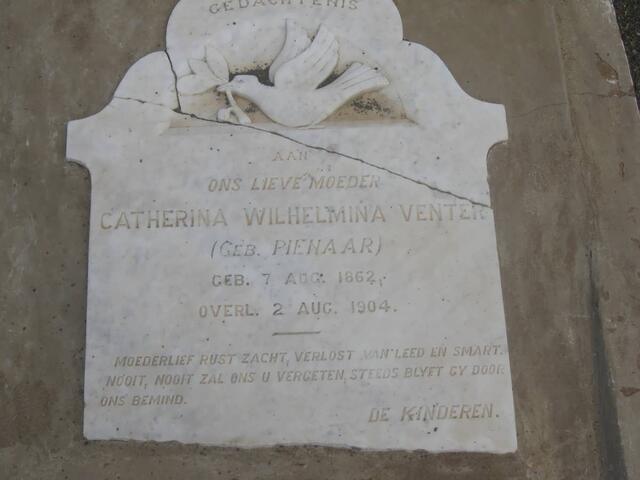 VENTER Catherina Wilhelmina nee PIENAAR 1862-1904