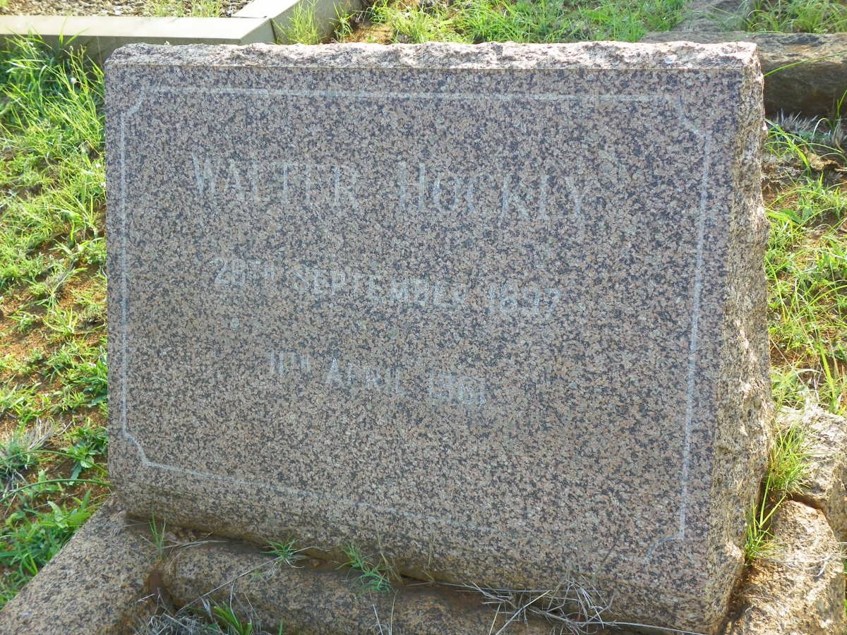 HOCKLY Walter 1897-1961