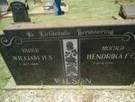 WILSON William H.S. -1965  & Hendrika F.C. -1966