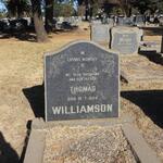 WILLIAMSON Thomas -1964
