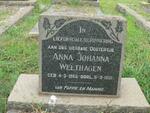 WELTHAGEN Anna Johanna 1955-1955