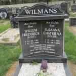 WILMANS Willem Frederick 1911-1999 & Susanna Chatriena 1914-2002