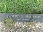 NIENABER Andries G. 1899-1972