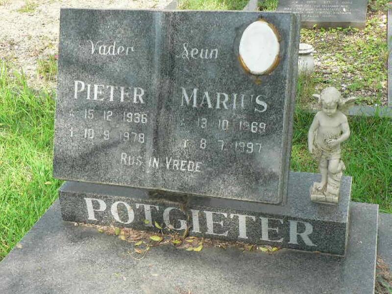 POTGIETER Pieter 1936-1978 :: POTGIETER Marius 1969-1997