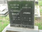 NIEUWENHUIZEN Bernardus Rudolph, Janse van 1923-1978 & Johanna 1923-1983