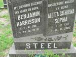 STEEL Benjamin Harrisson 1911-1978 & Aletta Catharina Sophia 1915-2005
