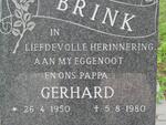 BRINK Gerhard 1950-1980