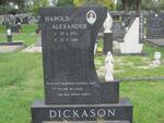 DICKASON Harold Alexander 1926-1986